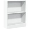 vidaXL Libreria Bianca 60x24x74,5 cm in Legno Multistrato