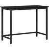 Lumanois Tavolo Rovere Nero 80 x 50 x 76,5 cm, Mobili,Mobili da Ufficio,Scrivanie, 12.33kg-873762