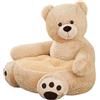 FIRSTXIU 50x50x45cm infantile peluche poltrona sofà con fumetto progettazione fornire comfort e per il bambino imparare a sedersi neonati foto accessorio