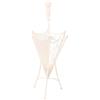 Alexandra House Living Portaombrelli Bianco 25 x 48 x 20 cm
