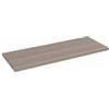 Decor Space Mensola da muro sospesa in legno con bordo squadrato (Olmo, 100 x 40 x 1.8 cm)