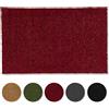 Carpido Zerbino in cocco antiscivolo - 90 x 122 cm rosso - Fibra naturale sostenibile per esterni coperti - 100% cocco - Tappetino per ingresso