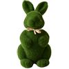 HshDUti - Centrotavola per decorare la tavola con coniglietto in erba artificiale, per Pasqua, compleanno, festa del tè, coniglio di Pasqua, decorazione da tavolo, colore: Verde L