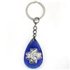 DLM_Bomboniere DLM-32088-azzurro (Kit 12 Pezzi) Portachiavi Ciondolo in Cristallo A Goccia Quadrifoglio Albero della Vita Festa 18 Anni Diciottesimo Compleanno_Azzurro bomboniera