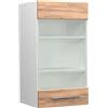 Vicco Mobile da cucina in vetro Fame-Line, Rovere dorato, 40 cm, per la combinazione con altri moduli della serie Fame-Line