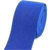 Risdany Fascia Elastica Larga 5 Metri, 6 cm, Spessa 1,8 mm, per Cucire Pantaloni, Cinture, Vestiti, Accessori Elastici,Blu Reale,60 mm
