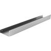 Rea Mensola Doccia SF02 60cm steel brush Organizer Portaoggetti in acciaio inossidabile Mensola Bagno da muro (Acciaio spazzolato)