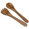 Naturally Med - Couverts à Salade en Bois d'Olivier - 20cm