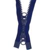 Zipworld - Cerniera a 2 vie, in plastica, con denti divisibili, 8-9 mm (blu scuro - 330, 90 cm)