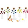 Aurora Store - 12 bottigliette in Vetro 18 Anni con Tappo in Sughero Bomboniera per Confetti h.12 cm diam. 2.5 cm Tipo provetta fiale portaconfetti Diciottesimo Compleanno 18 Anni Festa Compleanno
