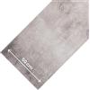 Olivo Tappeti OLIVO.shop - JOKE Tappeto cucina antiscivolo lavabile, tappeto in gomma antimacchia, passatoia cucina moderna, corsia disponibile su misura (SILVER TROPICAL, 50x150 cm)