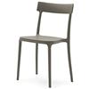 Connubia by Calligaris Argo Sedia, Polipropilene, Grigio Tortora Opaco, Taglia unica