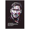 TSALF Tela Quadro Senza Cornice Francesco Totti Poster Soggiorno Camera da Letto Pittura Opera d'Arte 30x50cm