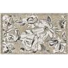 BIANCHERIAWEB Tappeto Arredo Salotto Antiscivolo Scendiletto Camera Dis. Aster By Suardi 140x200 Tortora