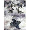 Quuzee 5D Diamond Painting kit Completo Drill Modelli Di Pipistrelli 20x30cm Pittura diamante 5d fai da te, Adulti DIY Cristallo strass ricamo a punto croce Craft Arts Pittura a Mosaici home Wall Decor Gift
