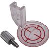 CKPSMS Brand -1SET Free Motion Echo Quilting Piedino compatibile con/sostituzione per Janome Brand MC12000, MC14000, MC15000 compatibile con/sostituzione per Pfaff Brand Creative 2.0,3.0,4.0