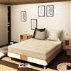 Baldiflex Emporio Materasso Matrimoniale Memory Plus Top Air Misura 180 x 200 x 25 cm Ergonomico 7 Zone Differenziate Sfoderabile Aloe Vera