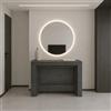 VE.CA.s.r.l. VE.CA - Tavolo Allungabile Karen, Made in Italy - Console Allungabile fino a 3 Metri, 14 Posti - Salvaspazio con Porta Prolunghe, Arredo Moderno da Sala da Pranzo (Petrolio, TAVOLO)