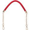 DEARMAMY Cinghia Tracolla in Pelle PU con Finitura in Metallo per Borse Mini e Clutch Donna