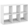 GIANTEX Libreria Modulare a Cubi Aperti in 2/3/4/6 Sezioni