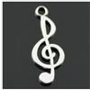 DLM Bomboniere DLM-29002 (Kit 24 Pezzi) Ciondolo Ciondoli Charm Charms Chiave di Violino sol Musica Confettata Fai da Te bomboniera