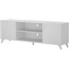 Vicco Lowboard Maceio, Bianco, 160 x 54.5 cm