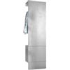 Vladon Carlton Hallway Set 5, Set di contenitori per corridoi con 1 Pannello Appendiabiti con Anta incorporata e 1 Asta Appendiabiti, Antracite Opaco/Ottica cermento ossido (52 x 193 x 35 cm)