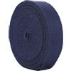 YunYunStrap Cinghia in Tessuto 38mm 5 Iarde Cinghia in Cotone per Tote Borse di Tela Artigianato Cucito, Blu Scuro
