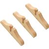 HOOWIFFY Base Divisoria in Legno 3 Pezzi per Pannelli Divisori e Separè Divisorio, Stabile e Facile da Usare, Adatta per Camera da Letto e Soggiorno