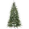 XONE ALBERO DI NATALE 240cm - SLIM VERDE - 3500 LED INTEGRATI - APERTURA OMBRELLO - rami PE+PVC