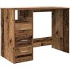 vidaXL Scrivania Legno Antico 102x50x76 cm in Legno Multistrato, scrivania da ufficio, scrivania per computer, scrivania lavoro da casa