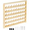 SHINEOFI Porta Spolette in Legno per Cucito e Ricamo, Cremagliera da Parete Stabile e Funzionale, Organizer per Matassine Design Salva Spazio per Laboratorio di Cucito