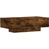 vidaXL Tavolino da Salotto Rovere Fumo 100x49,5x31cm Legno Multistrato