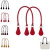 Generico Sostituzione Manici per Borsa da Spiaggia, Manici o Bag Lunghi, Classic O Bag Manici Lunghi Ricambio Maniglia Corda, Manici per Borse Uncinetto, Accessori per Fai da Te Donna, 67 cm
