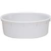 mille idee Mastello per enologia in plastica Dimensioni Ø 110 x 35 cm capacità 275 Litri colore neutro bianco