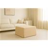 Ponti Divani - SOFIA - Pouf Letto singolo con Materasso in Poliuretano Espanso di Ottima Qualità - Rete Robusta Italiana - Tessuto