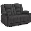 MCombo M Divano Elettrico a 2 Posti con Funzione Sleep, Divano Relax a 2 Posti con Pulsante di Regolazione a 150°, Sedia da Cinema con Funzione Reclinabile, 7009