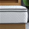 Arensberger Viktoria Materasso a molle 140 x 200 cm - 25 cm di altezza; topper integrato; durezza H4, H3, H2 misto - Materasso a molle con memory foam