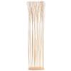 DESIGN DELIGHTS Bello PARAVENT Slim | Legno di salice, 170x40cm | paravento di Rami, divisorio per Ambienti, Parete divisoria, paravento per spogliatoio, paravento di Rami | Colore: Sbiancato