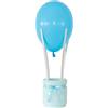 FESTA WOW Porta Confetti Polistirolo Mongolfiera Decorativa con Palloncino Scatola Portaconfetti Bomboniera Ideale per Regalo,Battesimo,Laurea,Nascita,Cresima Matrimonio Made in Italy (Azzurro)