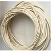 generico Midollo di rattan Naturale da 2.5 mm, 500 g - Sezione Tonda, Listello in Rattan per impagliatura, Midollino, Paglia per Cesti, Paglia di Vienna per Sedie,Cesta vimini, Mobili Riparazione - Circa 90 m
