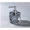 LCDIUDIU Dispenser Sapone Bagno,Dispenser Di Sapone In Cristallo, Moderno Glamour Champagne Dispenser Di Detersivo Per Piatti Di Lusso Per Cucina, Dispenser Di Sapone Liquido Per Bottiglie Con Pompa Di Vetro