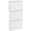 Wink design ,Winston-Salem, Scarpiera 3/A, Metallo, Bianco