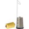 WJnflQN Supporto per filo - Portarotolo singolo con base pesante - Porta bobina rimovibile per ricamo, trapuntatura, macchina Serger