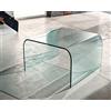 IMAGO FACTORY GRETA- Ponte in vetro curvato 60x60 H38cm