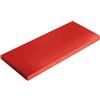 MODULARREDO | SMART Mensola da Muro, Scaffale Legno, Mensola da Parete, 76x23.7x2.3 cm, Rosso - Made in Italy