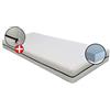 ITALYMATERASSI RITMO H20cm, materasso ORTOPEDICO, COMPLETAMENTE ANALLERGICO con interno in Grafene a base di carbonio semirigida e tessuto sfoderabile tessuto resistente, piazza e mezza 120x190 cm