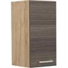 Vicco Pensile da cucina R-Line, Grigio nobile/Rovere dorato 30 cm | 1 Anta · 1 Ripiano · Profondità - 31 cm · ✓ Liberamente combinabile · ✓ Spazio pratico