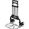 AKTIVE Carrello da spiaggia multiuso, Dimensioni 40x40x63/100 cm, Estensibile, Alluminio, Con cordino elastico per un migliore fissaggio,