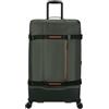 American Tourister Urban Track - Spinner L, Valigia, 79 cm, 106 L, Verde (Dark Khaki)